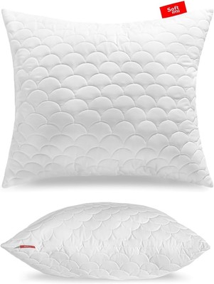 Kopfkissen Kissen Gestepptes 60x70 cm Antiallergisch Anti-Milben Softimi