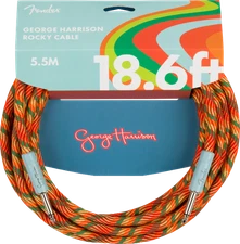 Genuine Fender GEORGE HARRISON Rocky Instrument Guitar Cable, 18.6' ft
