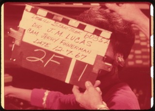 Rare 1968 STAR TREK TOS 35mm Film Clip ULTIMATE COMPUTER Clapper Uhura Bridge F2