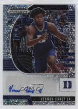 2020-21 Panini Prizm Draft Picks Prospect Fast Break Vernon Carey Jr Auto 4at