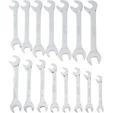 Klutch Angle Wrench Set, 15-Pc., Metric