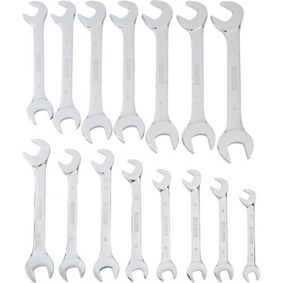 Klutch Angle Wrench Set, 15-Pc., Metric