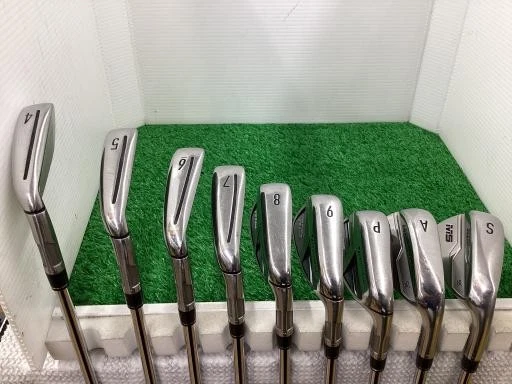 TaylorMade M5 Iron Set 4-9,Pw,Aw,Sw 9pc Flex S N.S.PRO 930GH Steel - Image 3 of 4