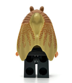 Jar Jar Binks printed head Episode 1 Star Wars Lego Minifigure 75080