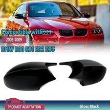 Glossy Black Lr For Bmw E90 E91 E92 E93 Pre-lci Side Mirror Cover Caps M3 Style Glossy Black Lr For Bmw E90 E91 E92 E93 Pre-lci Side Mirror Cover Caps M3 Style