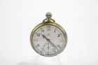 Vintage Omega Open Face Pocket Watch Hand Wind Working