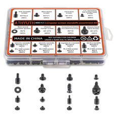 450-Piece Computer Screw Kit for PC Building and Repairing - Includes M.2 SSD Mo