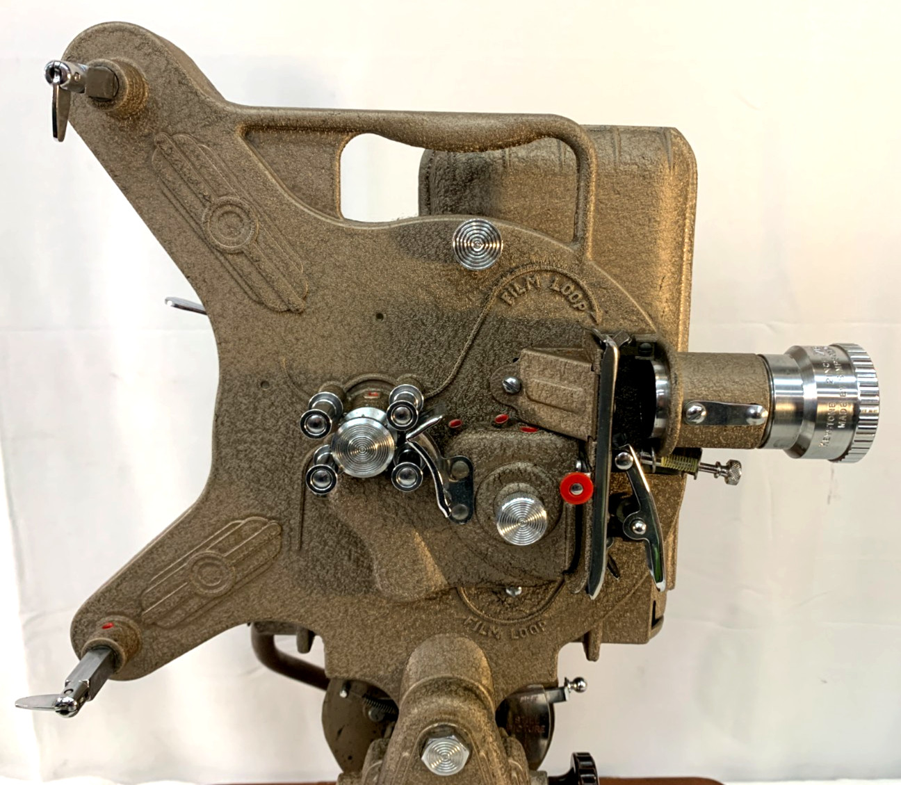 Vintage KEYSTONE Belmont K161 ~ 16mm Movie Film Projector w/Case Parts or Repair