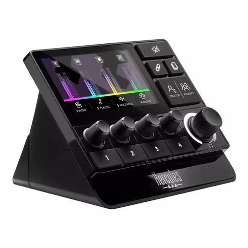 Hercules Stream 200 XLR – Platine de streaming professionnelle avec connectivité