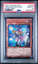 Yu-Gi-Oh Toon Dark Magician Girl QCLP-JP010 PSA 10 Japanese