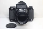 Pentax 67 6x7 Eye Level Medium Format Film Camera + Takumar 200mm F/4 Lens