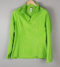 THE NORTH FACE Women Polartec Zip Neck Fleece Jumper Sweater Size M