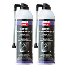 Image of Liqui Moly Tyre Repair Spray with Tube First Aid for Punctures 500ml X2
