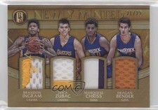 2016 Panini Gold Standard 21/25 Brandon Ingram Marquese Chriss Dragan Bender 5l1