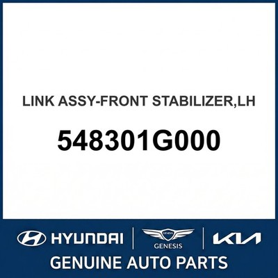 2005-2006 Kia Rio Link Assembly-Front Stabilizer OEM Neu 548301G000