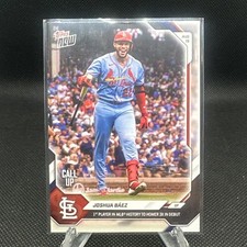 Joshua Baez 2026 Topps Now (3 HRs In Debut) Rookie Call Up #555 *Cardinals