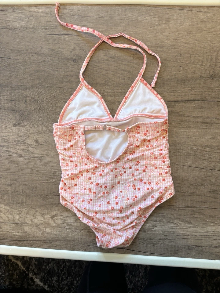Traje de baño Cherokee vintage de una pieza para niñas años 2000 Y2K pequeño 6/6X Foto 3 de 4