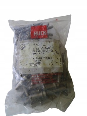 Huck B100-T5-4 Blind bolt Flugzeugnieten 10 Stück 