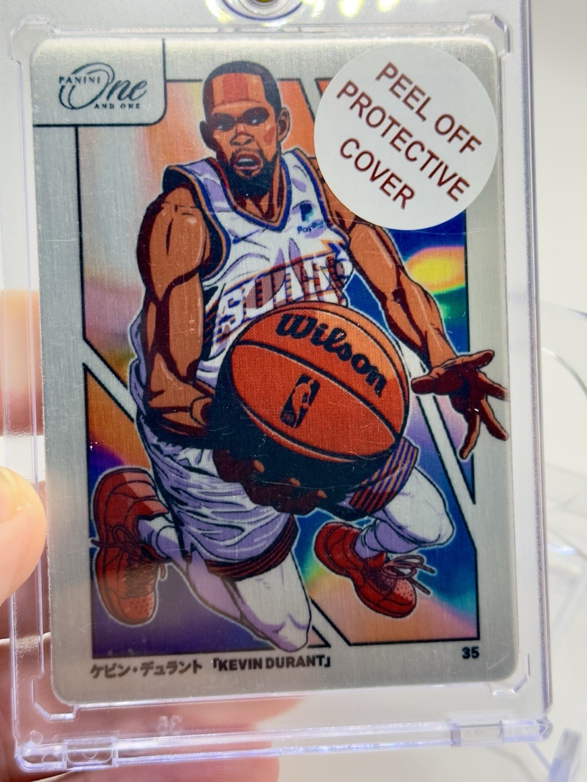 Reduced 2024-25 Panini One And One Kevin Durant Manga Case Hit Suns Longhorns