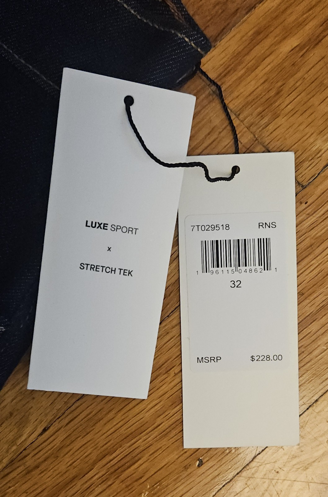 7 For All Mankind Mens 32 Skinny Jeans Blue Seven Mankind image 3