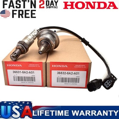 OEM Upstream & Downstream Oxygen Sensor For Honda Accord CR-V Acura ILX TLX 2.4L