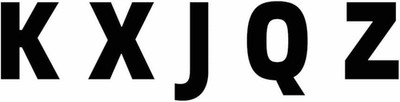 250Pcs Letter K X J Q Z Beads for Bracelets,4X7 Mm White Bulk round Acrylic Alph