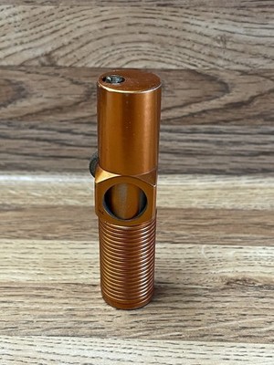 Vintage Nimrod Orange Pipeliter Pipe Lighter - Aluminum Not Tested