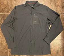 Arc’teryx DD Adventure Comp Long Sleeve Shirt Gray XL Tactical SPF 50