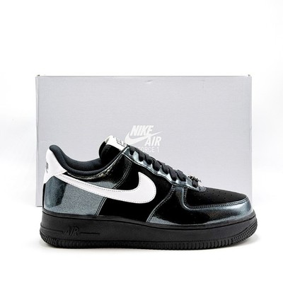 *NEW* MEN Nike Air Force 1 Low '07 LV 8 BLACK / WHITE (IB6843-001)  
