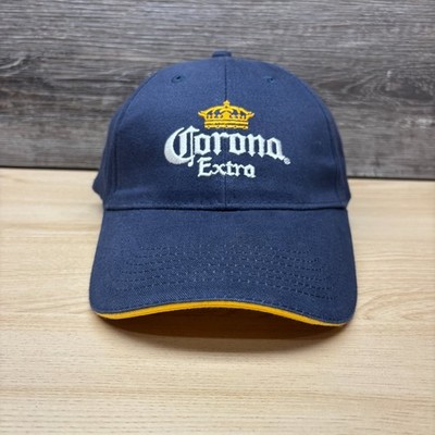 Corona Extra Hat Cap Strap Back Blue Beer Advertising Embroidered Logo Promo