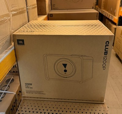 JBL 12'' Zoll 1200 W Auto Audio Subwoofer Treiber Bass Sub Club 1200P portiert Box