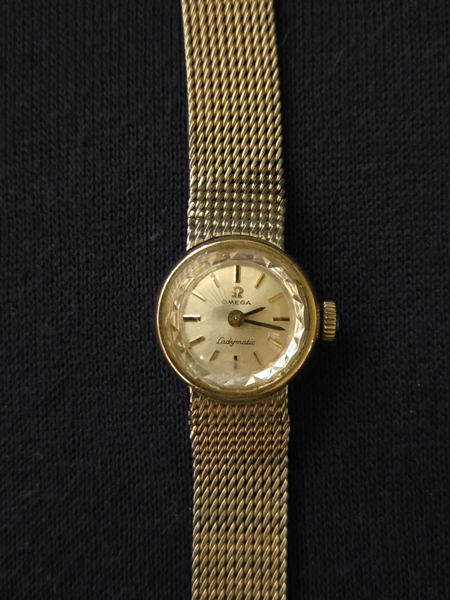 【不動品】OMEGA Ladymatic 自動巻き時計 新品ベルト　ゴールド　金 s-l1200.jpg
