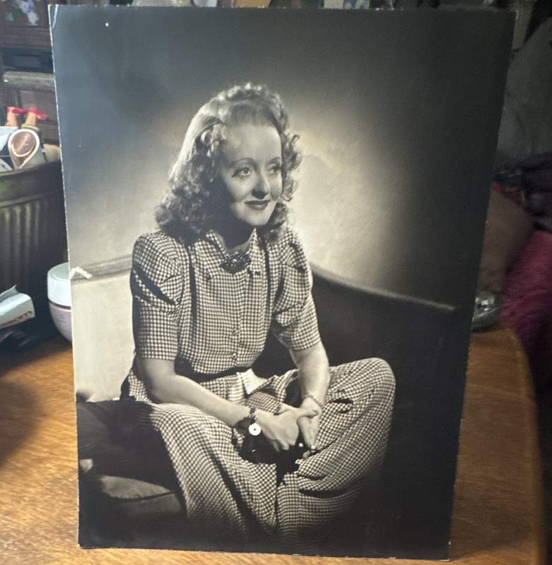 Bill Roy Vintage B&W Portrait Photo Print Diane Dennis Signed 8x10 1989