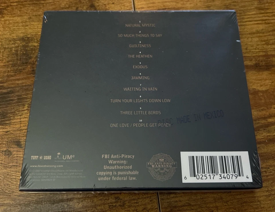 Bob Marley & The Wailers, Exodus - 30th Anniversary ( CD) New Sealed Foto 2 de 2