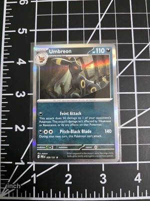 Umbreon PRE 059/131 Holo Pokemom Prismatic Evolutions NM/M