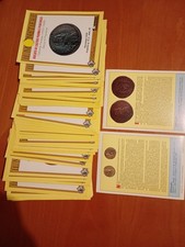 Lotto 114 schede "Il Monetiere" allegate a riviste Cronaca Numismatica anni '90