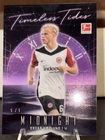 2024-25 Topps Midnight Bundesliga Oscar Hojlund Timeless Tides 1/1