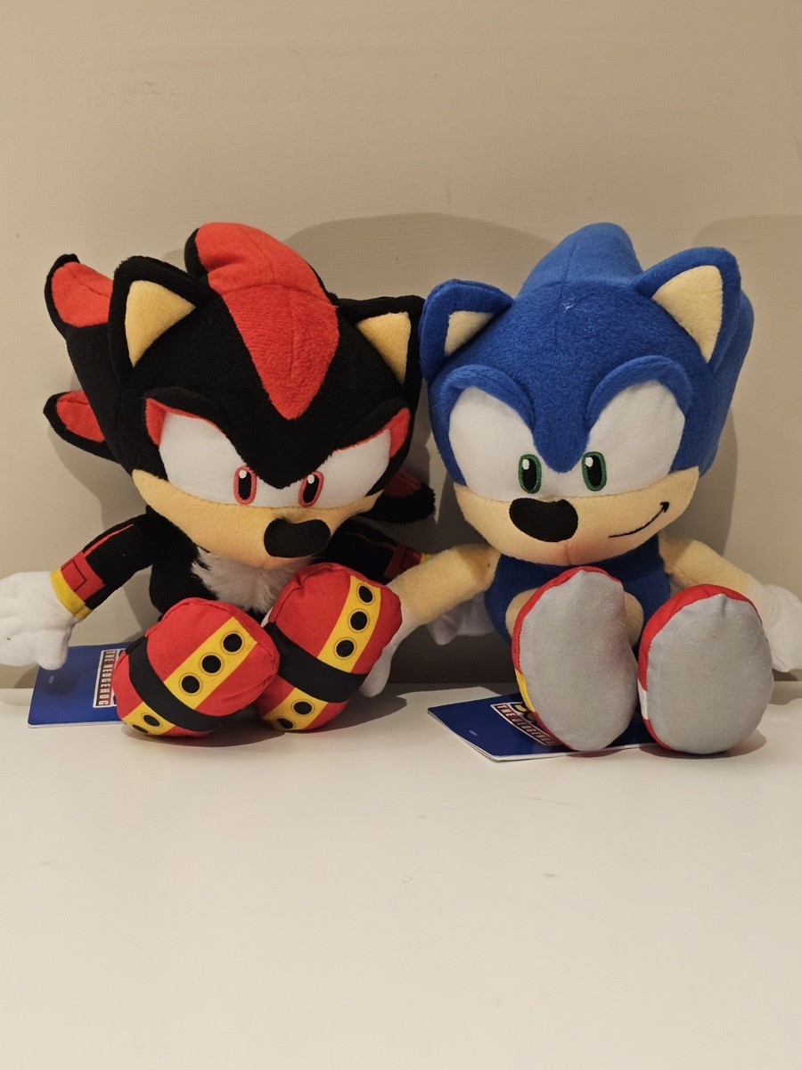 JAPAN IMPORT US SELLER! Sonic X Shadow Generations Plush SET OF 2