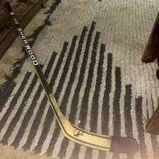 Mark Ferner Anaheim Mighty Ducks Signed Sherwood Game Used Stick