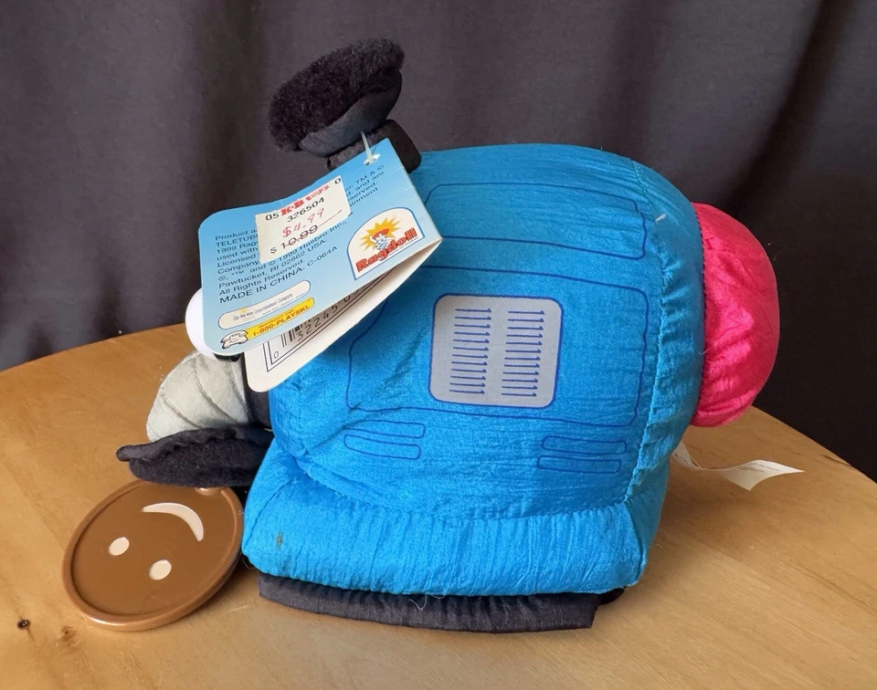 Teletubbies 1999 🔥 The Noo-Noo ~ Peluche funcionando 🔥 Playskool ~nuevo con etiqueta ~ raro Foto 2 de 4