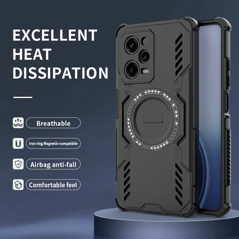 XINYEXIN Cover per Xiaomi Poco F4, Traslucida Custodia Antiurto