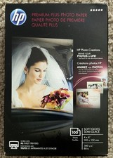 HP Premium Plus Photo Picture Paper Glossy 5x7 60 Sheets CR669A Sealed Brand New