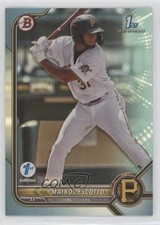 2022 Bowman 1st Edition Sky Blue Foil Maikol Escotto #BPPF-52 0md8