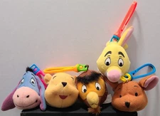 WINNIE THE POOH PLUSH KEYCHAINS