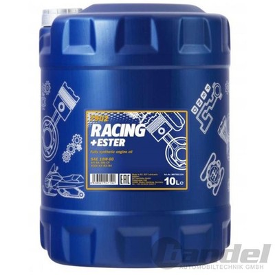 10L MANNOL 10W-60 RACING+ESTER MOTORÖL ÖL passend für VW 505.01 MB 229.1