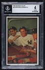 1953 Bowman Color Mickey Mantle Hank Bauer Yogi Berra #44 BGS 4 HOF 0q3