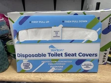 SoNeat Disposable Toilet Seat Covers - 400 Pc of XL Thick Flushable Toilet Seat