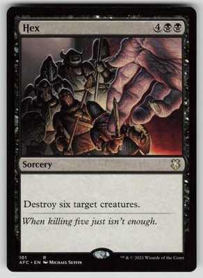 Hex Normal R Commander: Adventures in the Forgotten Realms 101 NM