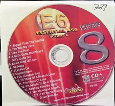 E6 8 ESSENTIAL 450 SERIES CHARTBUSTER KARAOKE CDG LOT FL GA