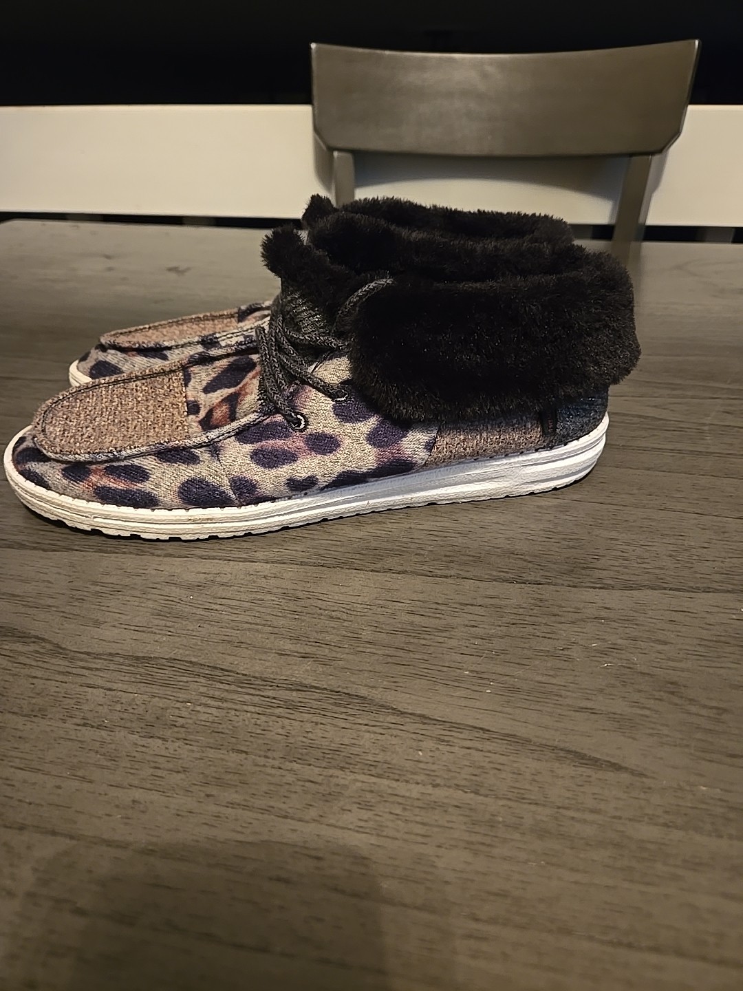 Hey Dude Britt Patchwork Java Gray Women's Comfor… - image 1